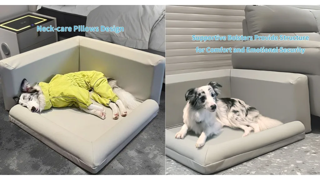 bolster dog bed